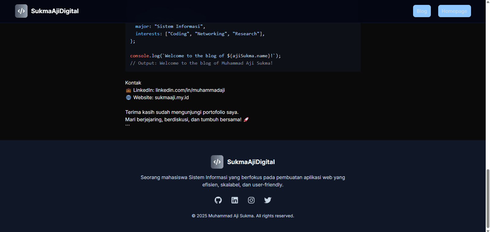 Blog Pribadi - Next.js